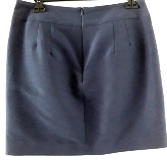 Trina Turk Blue Floral Lined Skirt with pockets womens size 2 - Picture 4 of 10